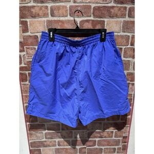 Ac-tiv-ology Athletic Shorts Women's Size XL Purple‎ 100% Nylon Elastic Waist